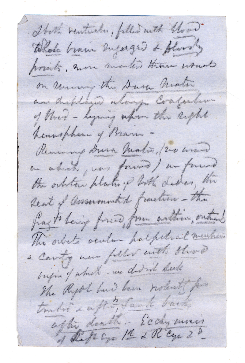 Illustration for article titled Abraham Lincoln Autopsy Notes Reveal The Horror Of An Assassin's Gunshot